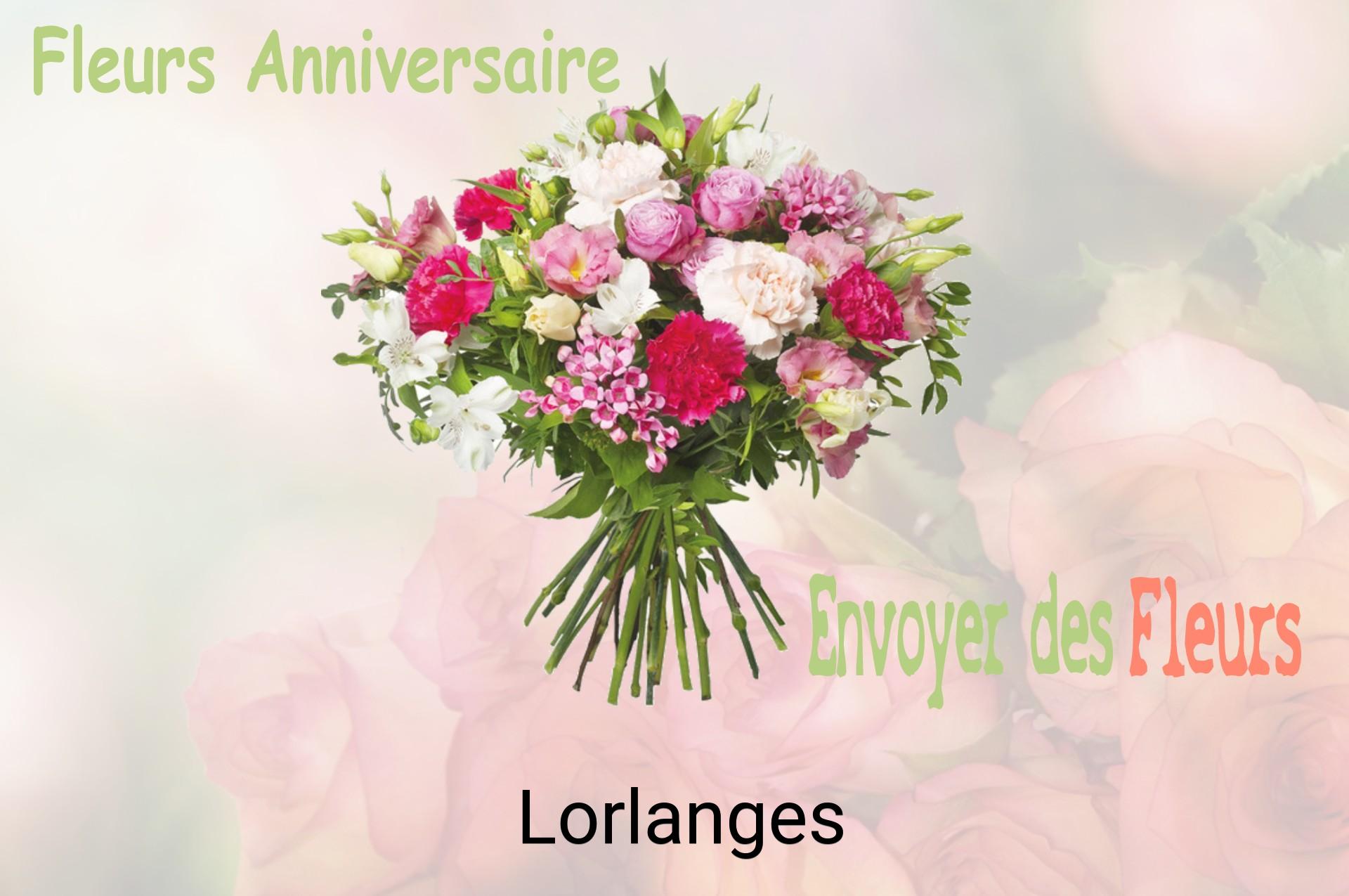 Bouquet de fleurs d’anniversaire livré à Lorlanges