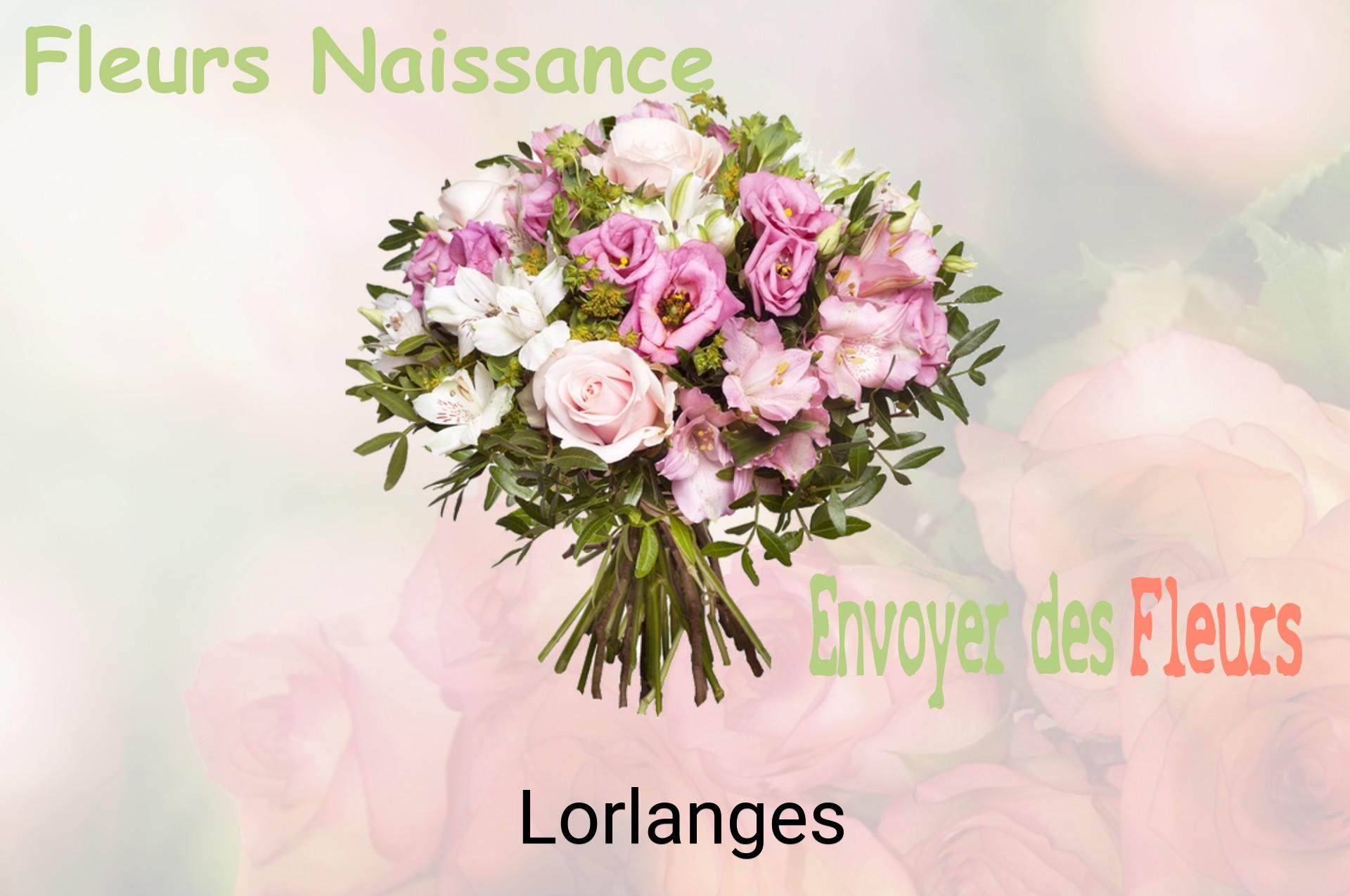Bouquet de fleurs de naissance livré à Lorlanges